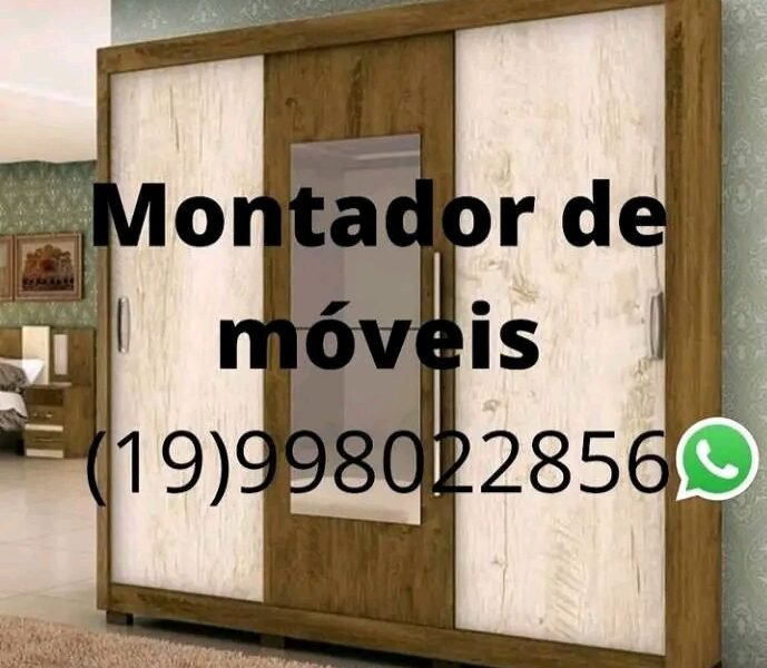 Montador de móveis em Limeira SP