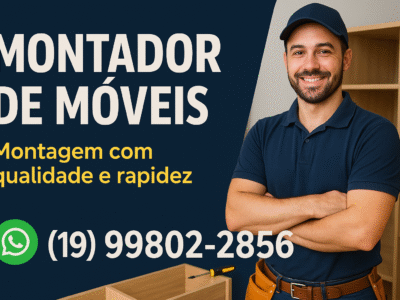 Montador de móveis em Iracemápolis SP